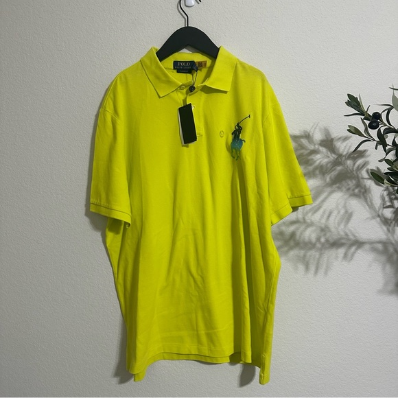 NWT Polo Ralph Lauren Big Pony Mesh Polo Shirt - Picture 5 of 10
